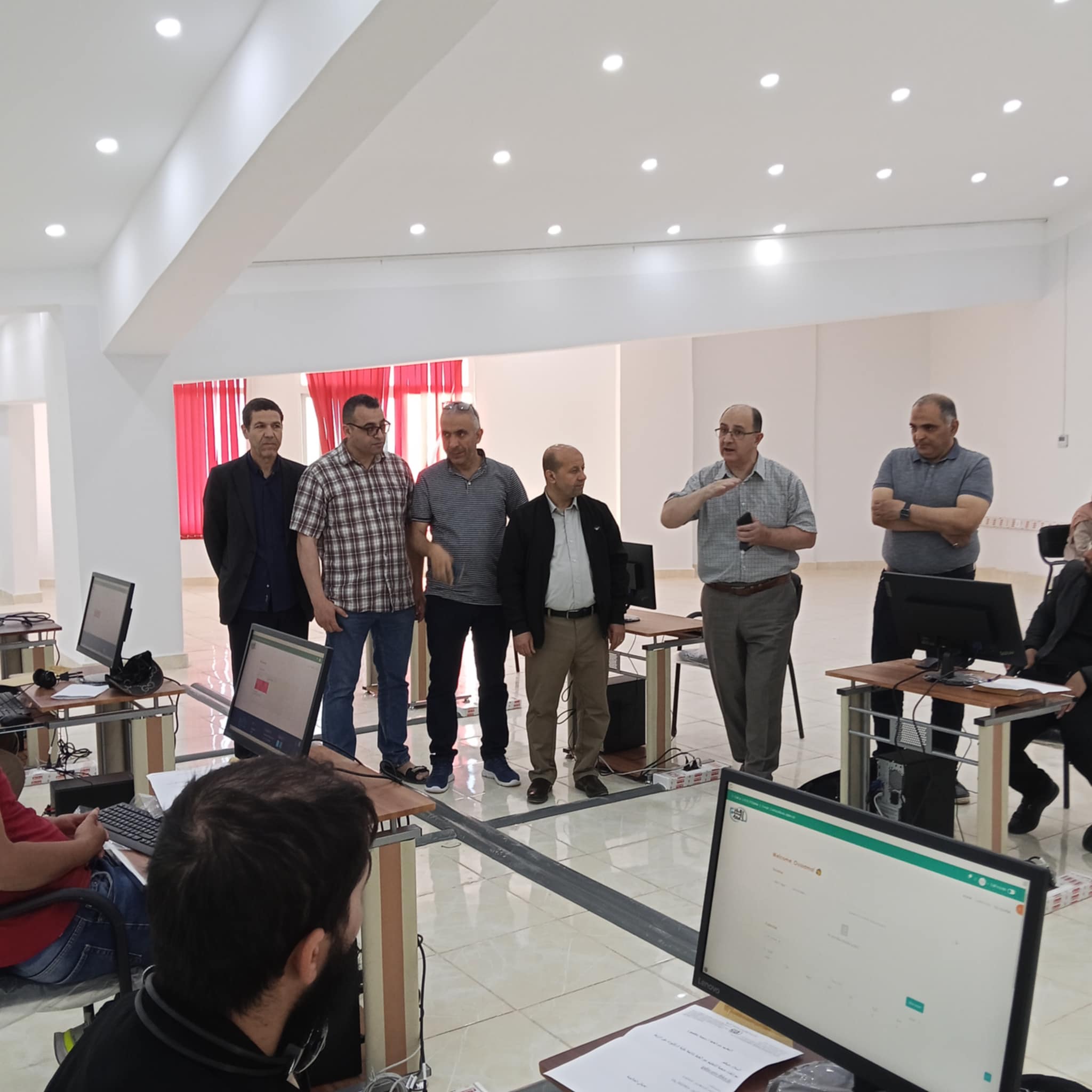 إمتحان تحديد المستوى للغة الإنجليزية لطلبة الدكتوراه الجدد بعنوان السنة الجامعية 2024-2025