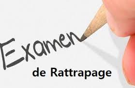 Planning du rattrapage du premier semestre -M2-