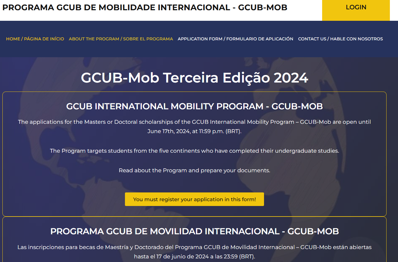 Appel à candidatures pour la bourse du Programme de la Conférence des Étudiants (PEC) pour l’année universitaire 2025–2026