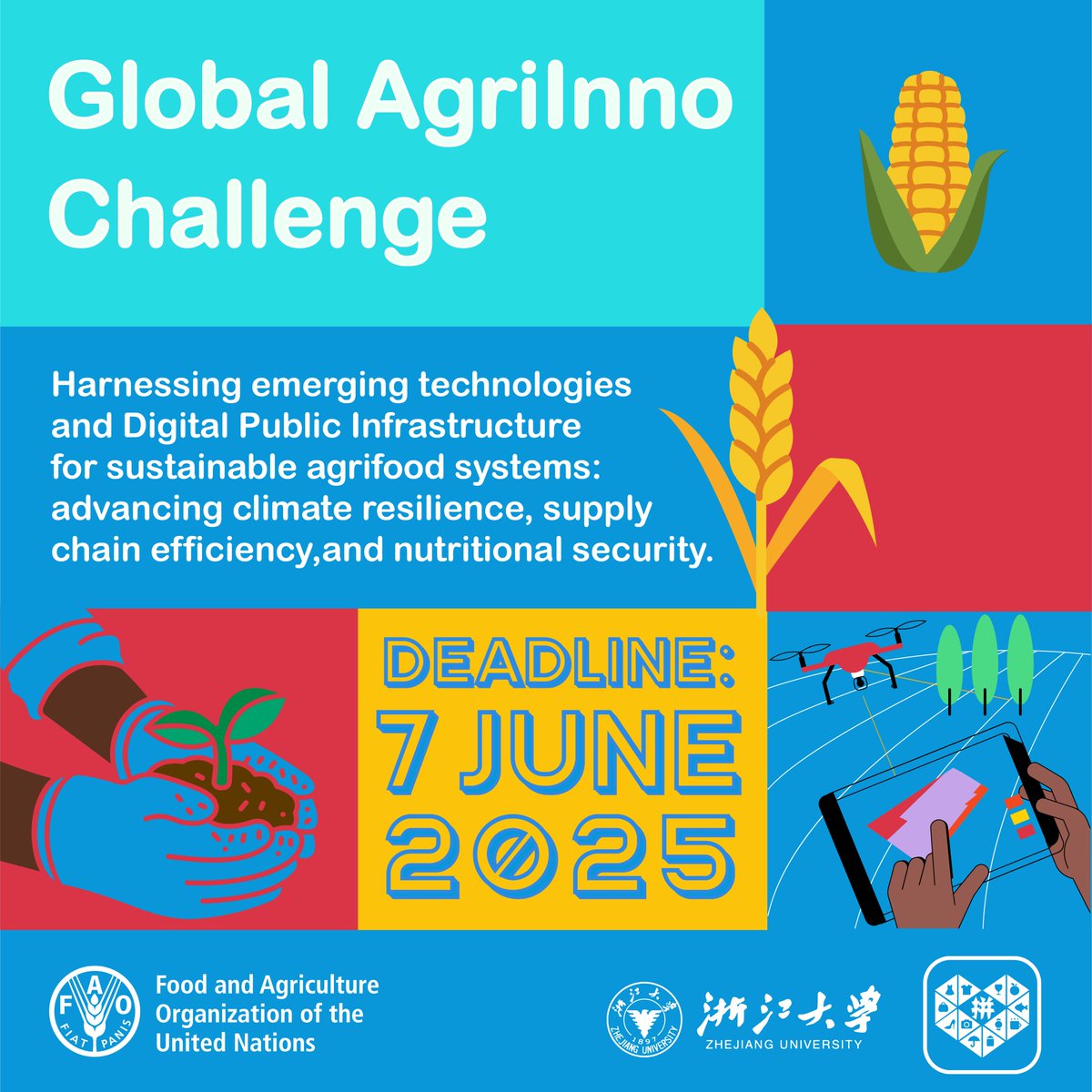 اطلاق تحدي Agrilnno العالمي 2025 لتشجيع ابتكار الشباب في الزراعة الرقمية