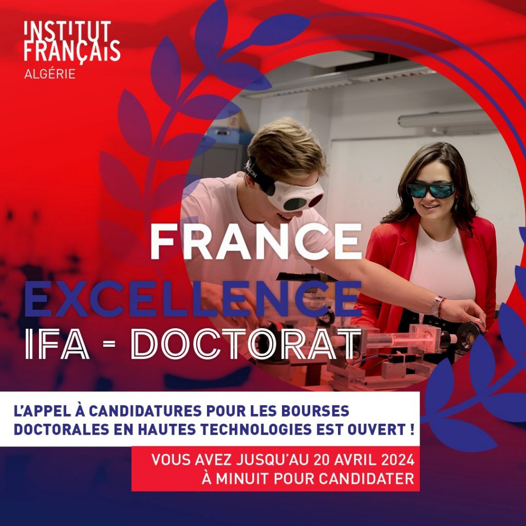 appel a candidature aux bourses doctorales en France