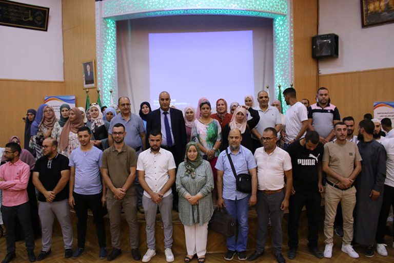 مراسيم تنصيب الاساتذة الحاملين لشهادة الدكتوراه و الماجستير الذي تم توظيفهم بجامعة الشهيد الجيلالي بونعامةبتاريخ 05 سبتمبر 2023
