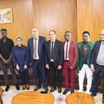 مدير الجامعة يستقبل الطلبة الدوليين